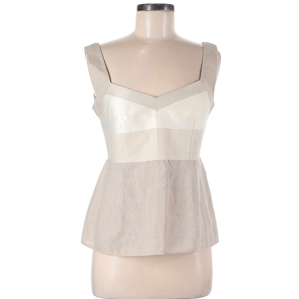EUC Narciso Rodriguez Zip Back Sleeveless Tank Top - Size IT 42, US 6